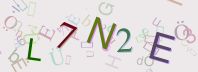 This is a captcha-picture. It is used to prevent mass-access by robots. (see: www.captcha.net)